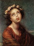 The Daughter's Portrait   RT VIGEE-LEBRUN, Elisabeth